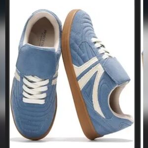 Steve Madden Madrid Suede Sneakers Lace Up Size 7.5 New